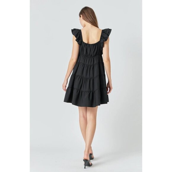 Endless Rose Tiered Mini Dress - Picture 4 of 10